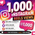 1,000 Instagram Reels & Post Views